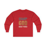 GMP GOD Money Power Long Sleeve Tee