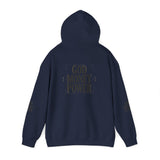 God Money Power Hoodie — Minimalist Faith & Ambition Pullover