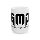 GMP Ceramic Mug – God Money Power Motivational Coffee Cup (11oz/15oz)