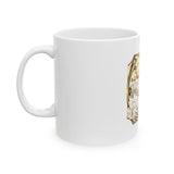 Ceramic Mug — God Money Power Gold Emblem Coffee Cup