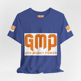 GMP "God Money Power" Graphic Tee — Bold Faith & Hustle Shirt