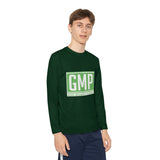 Youth Long Sleeve Tee — GMP (God Money Power) Logo Shirt