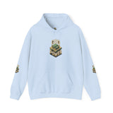 God Power Hoodie — Vintage Stack of Cash Faith Graphic Hooded Sweatshirt