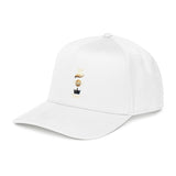 Vertical Wildlife Icons Mid-Profile Baseball Cap — Nature Lover Trucker Hat