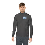 GMP 'God Money Power' Quarter-Zip Pullover