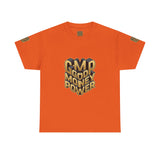 Money Power T-Shirt — Gold 3D "GMP Good Money Power" Graphic Tee