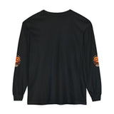 Halloween Pumpkin Jack-O'- “God Money Power” Lantern Long Sleeve Tee