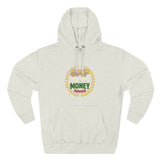 GMP God Money Power Hoodie — Retro Laurel Crest Graphic Hoodie