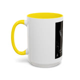 Angel Of Death Grim Reaper Black Accent Coffee Mug — Dark Gothic Scythe Design (11/15oz)