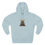 GMP Gold Throne Hoodie — God Money Power Graphic Hoodie