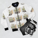 God Money Power Bomber Jacket — Graphic Men's AOP Streetwear
