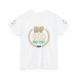 GMP God Money Power Tee — Motivational Gold Laurel Graphic T-Shirt