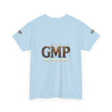 GMP "God Manly Power" Graphic Tee — Bold Logo Cotton Shirt