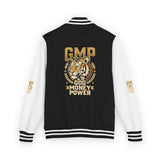 Letterman Jacket — GMP Gold Money Power Rose Varsity Jacket