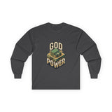 God Power Long Sleeve Tee