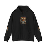 Tiger 'God Money Power' Hoodie – Bold Graphic Animal Print Pullover