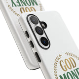 Phone Case — "God Money Power" Inspirational Religious Design