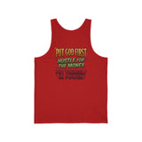 Put God First Hustle Tank — Inspirational Faith & Motivation Tank Top