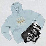 Hoodie — “Put GOD First, Hustle For The MONEY” Motivational Religious Graphic Hoodie