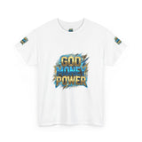 God Money Power T-Shirt — Bold Christian Faith & Prosperity Graphic Tee
