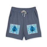 God Money Power Graphic Sweat Shorts — Garment-Dyed Lightweight Fleece
