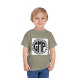 GMP Circle Logo Toddler Tee — "God Money Power" Graphic