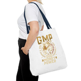 Tote Bag — GMP 'God Money Power' Tiger Crest Tote