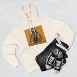 God Money Power Hoodie — Graphic Three-Panel Fleece Hoodie