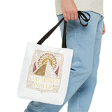 Tote Bag — 'God Money & Power' Pyramid Graphic Tote