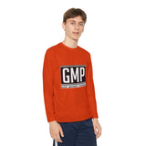 Youth Long Sleeve Tee — GMP "God Money Power" Graphic