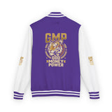 Letterman Jacket — GMP Gold Money Power Rose Varsity Jacket