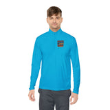 Quarter-Zip Pullover — “Put God First, Then Get The Money, Put Yourself In Power” Graphic Pullover