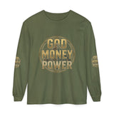God Money Power Long Sleeve T-Shirt