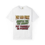 Put God First Hustle For The Money T-Shirt