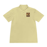 God Money Power Pyramid Polo Shirt — Vintage Pyramid Graphic Men’s Sport Polo