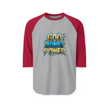 God Money Power Raglan Shirt