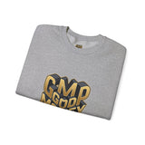 God Money Power Crewneck Sweatshirt — Patriotic American Flag Graphic