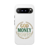 Phone Case — "God Money Power" Inspirational Religious Design
