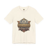 God Money Power Graphic Tee