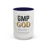 GMP God Coffee Mug — Money Power Inspiration Accent Mug (11/15oz)