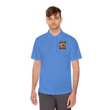 God Money Power Pyramid Polo Shirt — Vintage Pyramid Graphic Men’s Sport Polo
