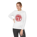 Youth Long Sleeve Tee — "GMP" God Money Power Logo Athletic Shirt