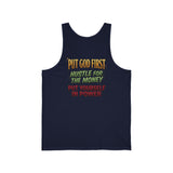 Put God First Hustle Tank — Inspirational Faith & Motivation Tank Top