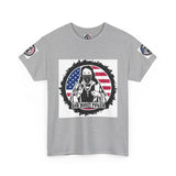T-Shirt — "God Money Power" Patriotic Graphic Tee