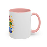 God Money Power Accent Coffee Mug — Inspirational Faith & Prosperity Gift (11/15oz)