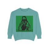 Saint Icon Sweatshirt — 'God Loves Power' Graphic Crewneck