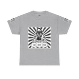T-Shirt — 'God Money Power' Retro Buddha Graphic Tee