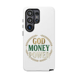 Phone Case — "God Money Power" Inspirational Religious Design