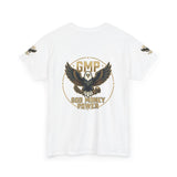 GMP Bald Eagle Graphic Tee — "God Money Power" Patriotic Shirt
