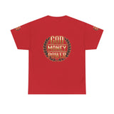 God Money Power Tee — Inspirational Faith & Success Graphic T-Shirt